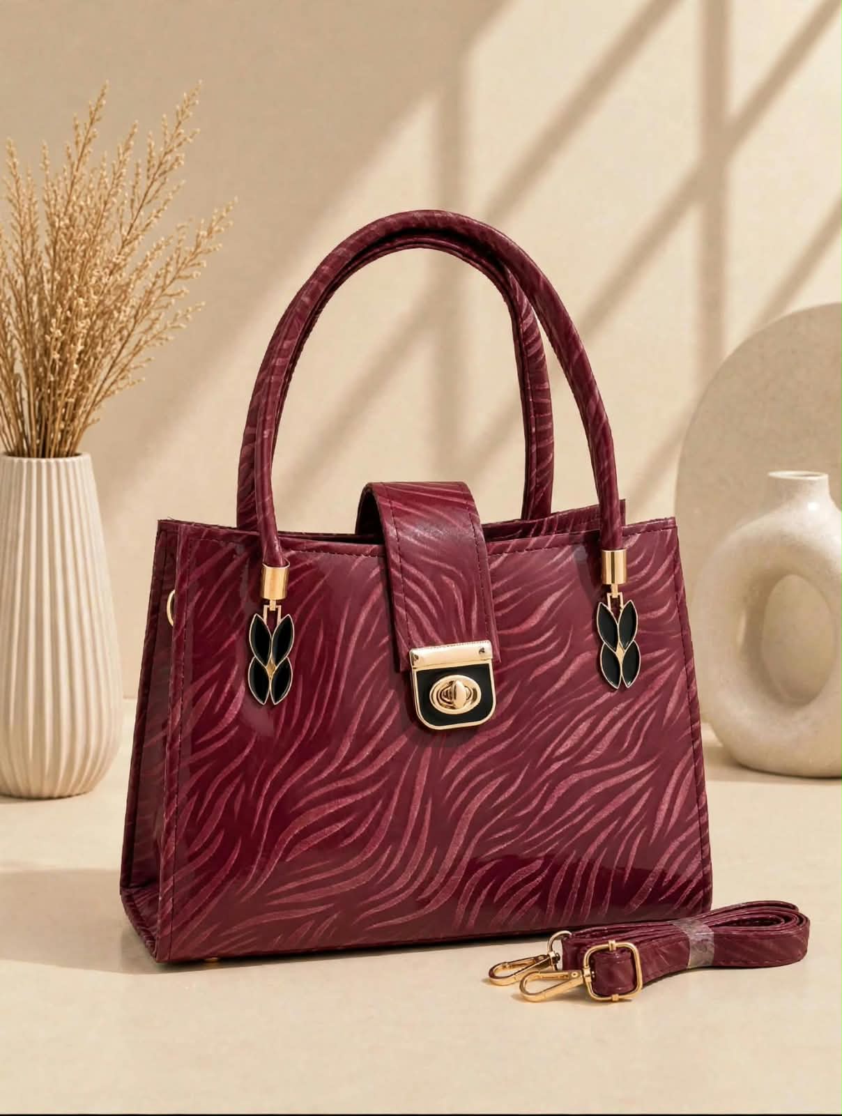 Chic Zebra Texture Handbag – Premium Women’s Fashion Bag